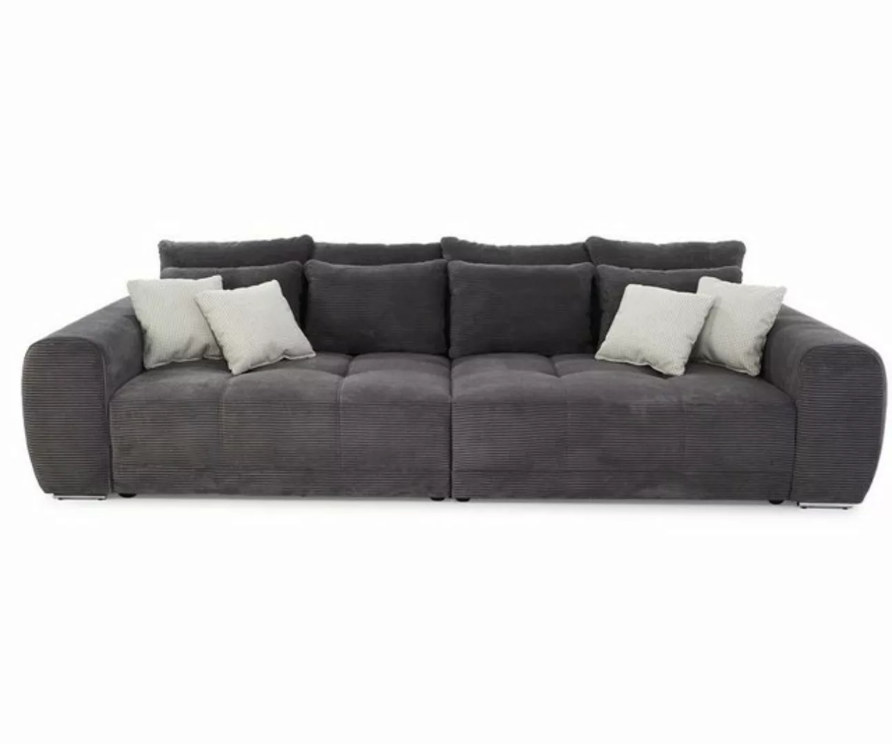 luma-home Big-Sofa 15171, XXL-Couch 306x134 cm mit Federkernpolsterung, vie günstig online kaufen