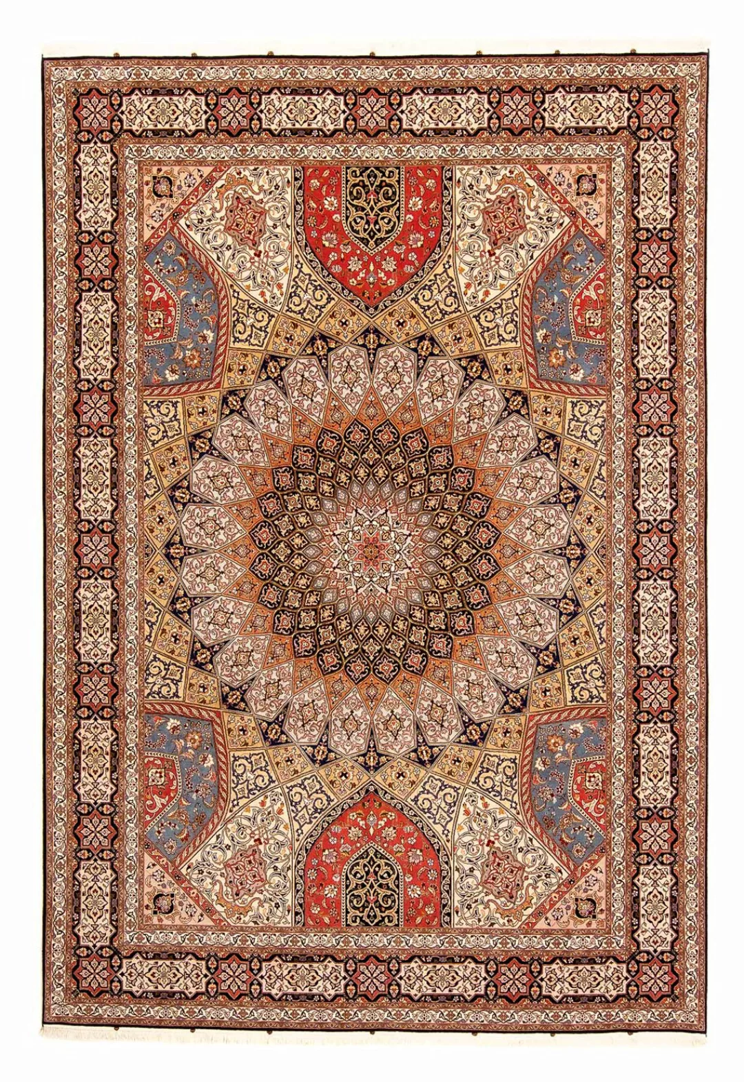 morgenland Orientteppich »Perser - Täbriz - Royal - 358 x 253 cm - hellbrau günstig online kaufen