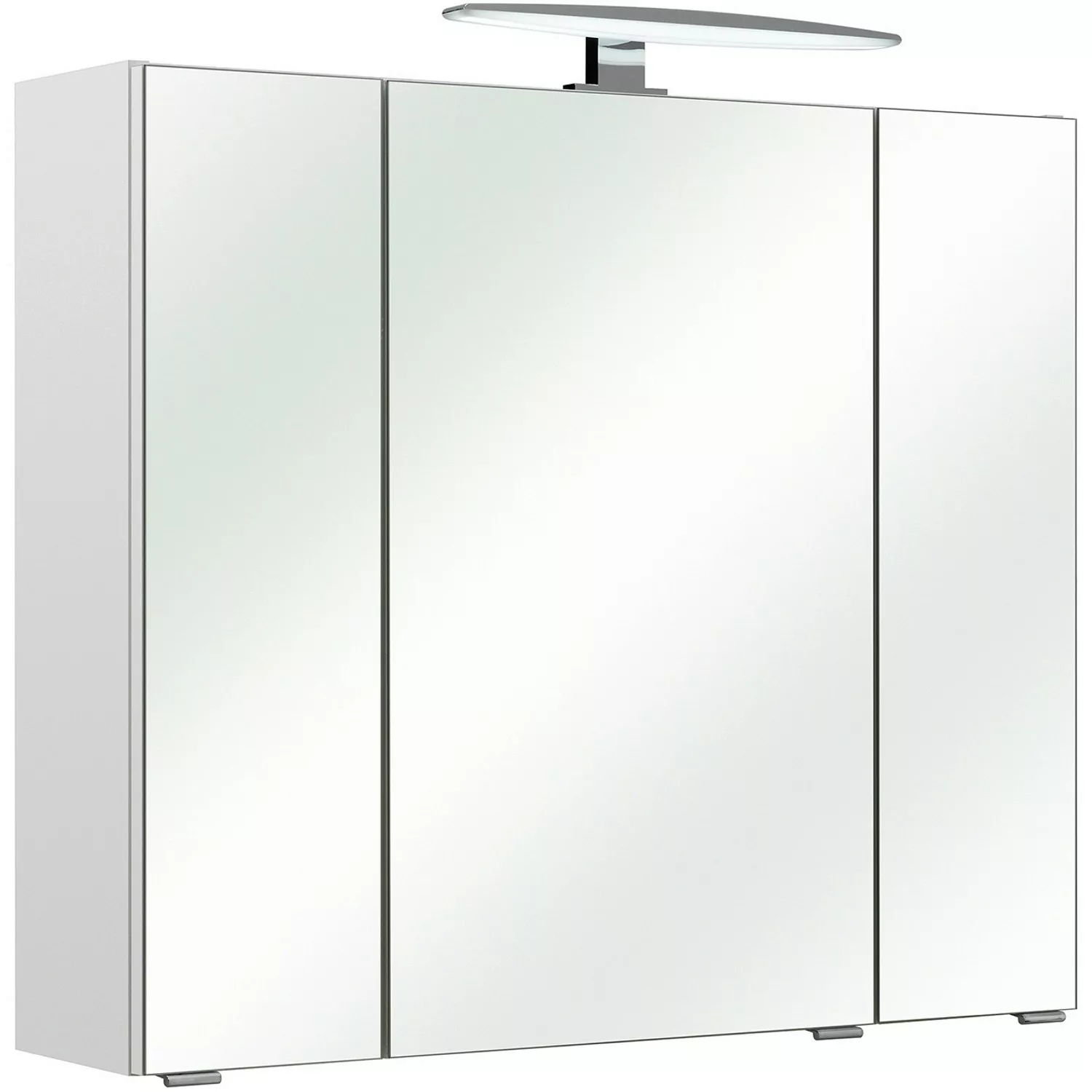 Pelipal Spiegelschrank Einzelartikel Weiß Glänzend 80 cm günstig online kaufen