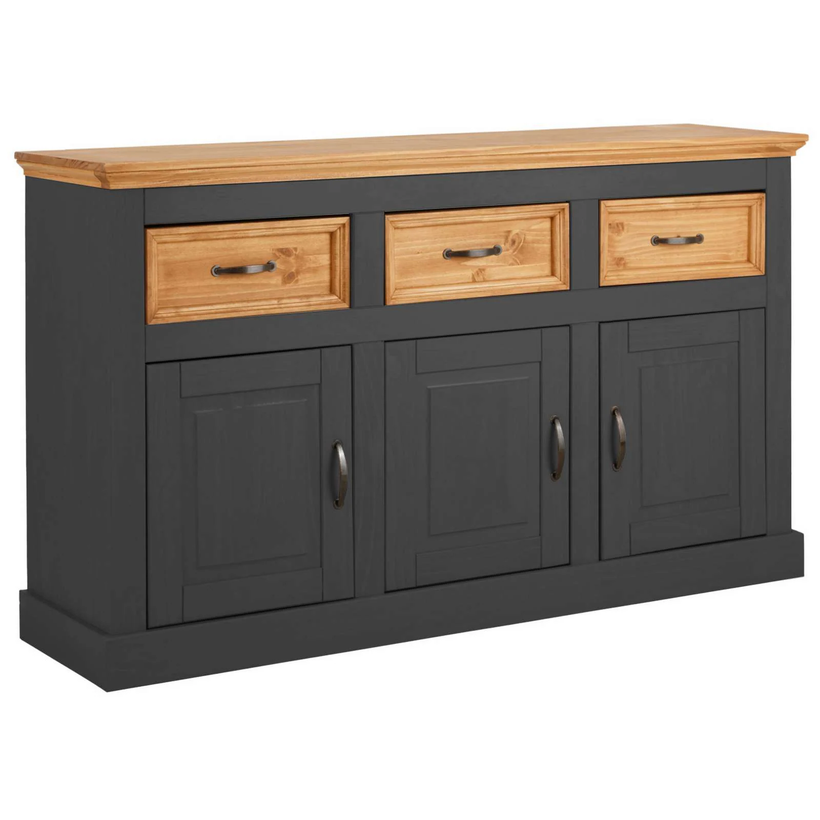 Home affaire Sideboard "Selma", Kommode aus massivem Kiefernholz, Breite 14 günstig online kaufen