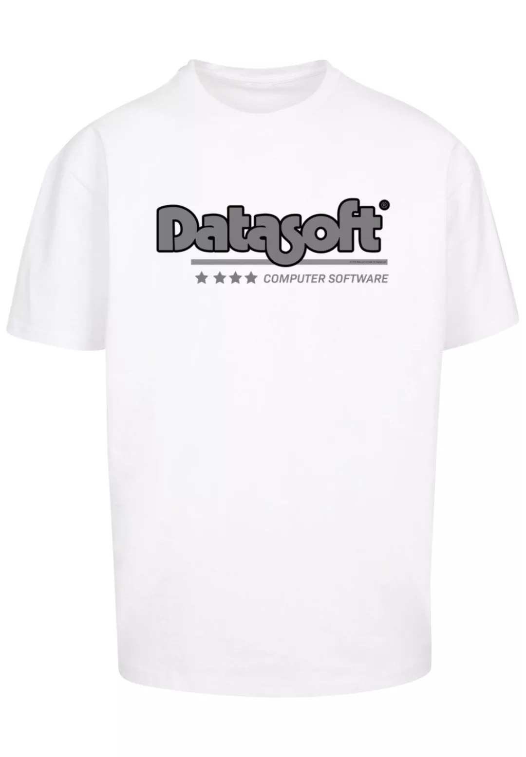 F4NT4STIC T-Shirt "DATASOFT Logo black Retro Gaming SEVENSQUARED", Print günstig online kaufen