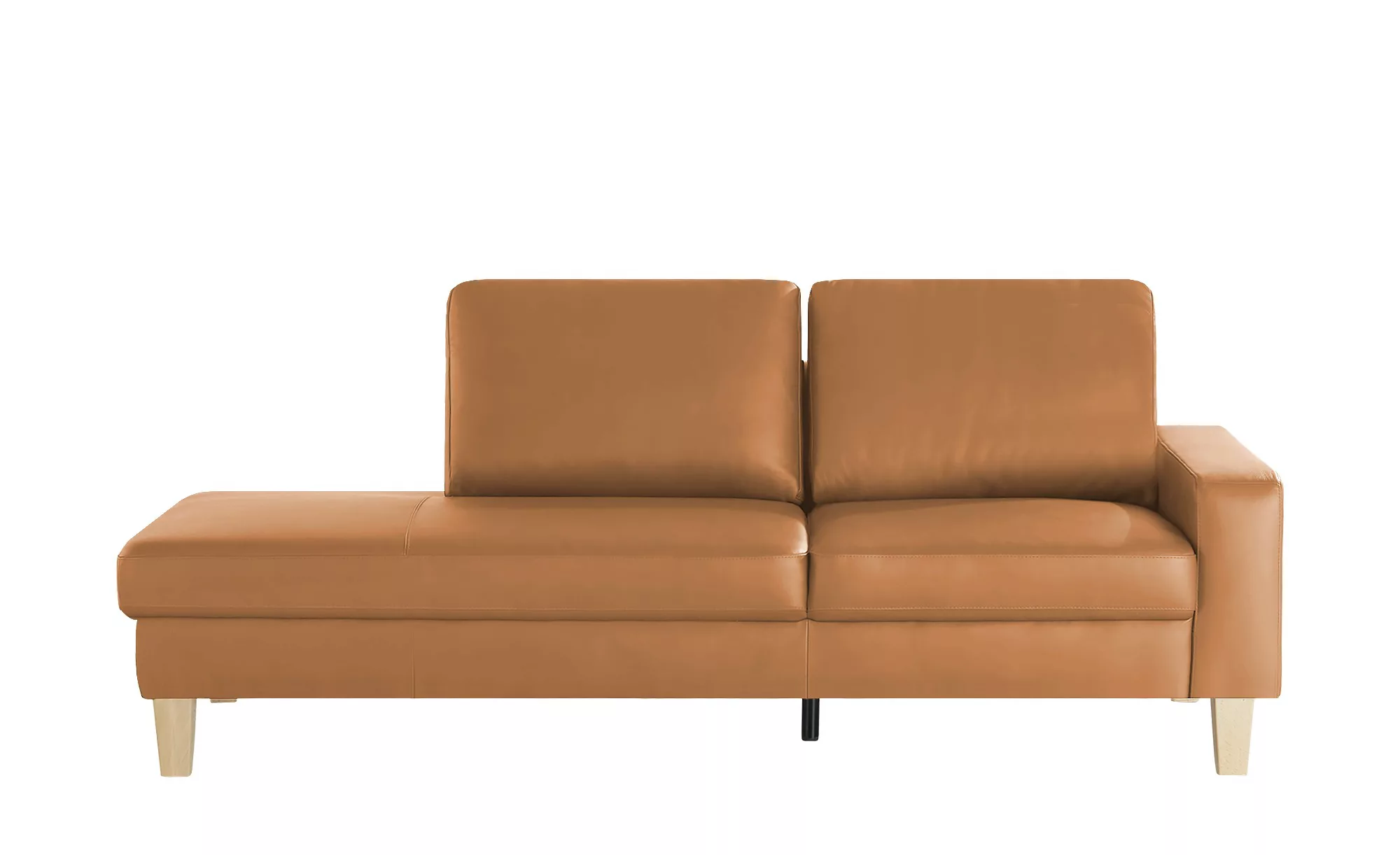 Recamiere  Bena - braun - 213 cm - 86 cm - 97 cm - Polstermöbel > Sofas > E günstig online kaufen