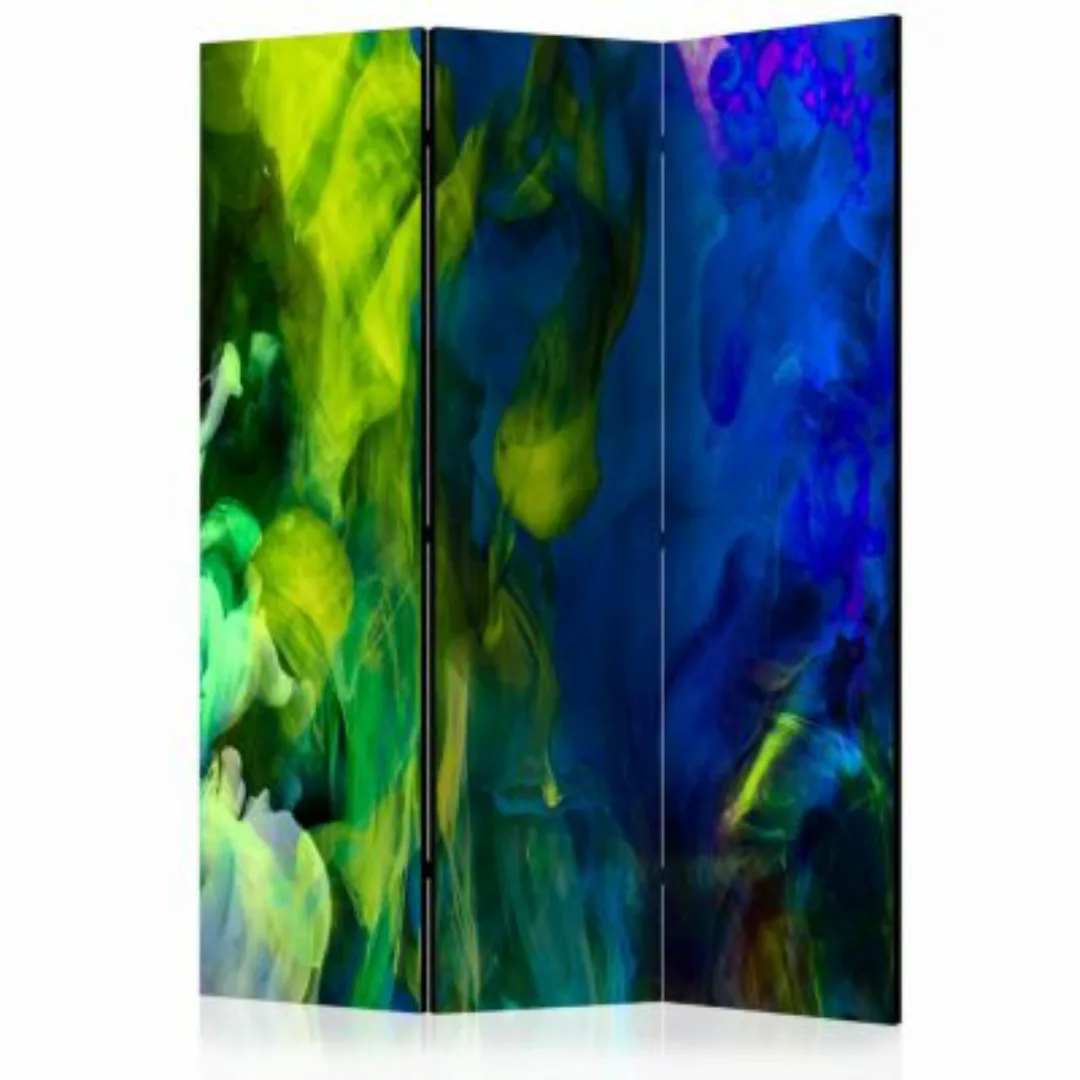 artgeist Paravent Colored flames II [Room Dividers] mehrfarbig Gr. 135 x 17 günstig online kaufen