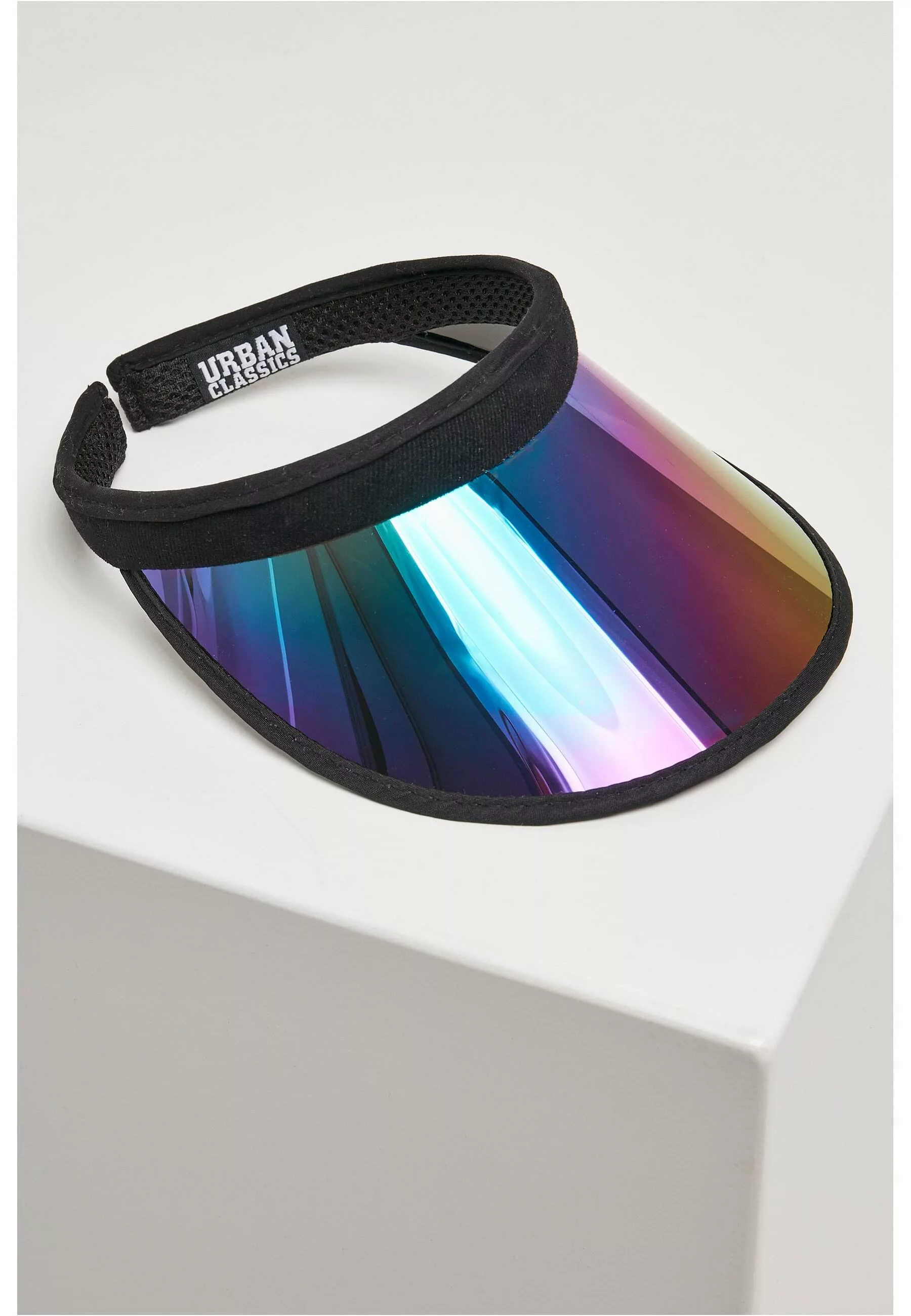 URBAN CLASSICS Snapback Cap "Urban Classics Unisex Holographic Visor" günstig online kaufen