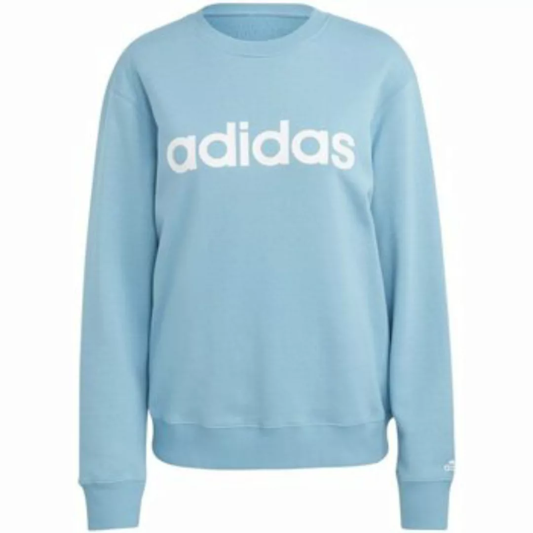 adidas  Sweatshirt Sport W LIN FT SWT,PREBLU/WHITE IC6882 günstig online kaufen