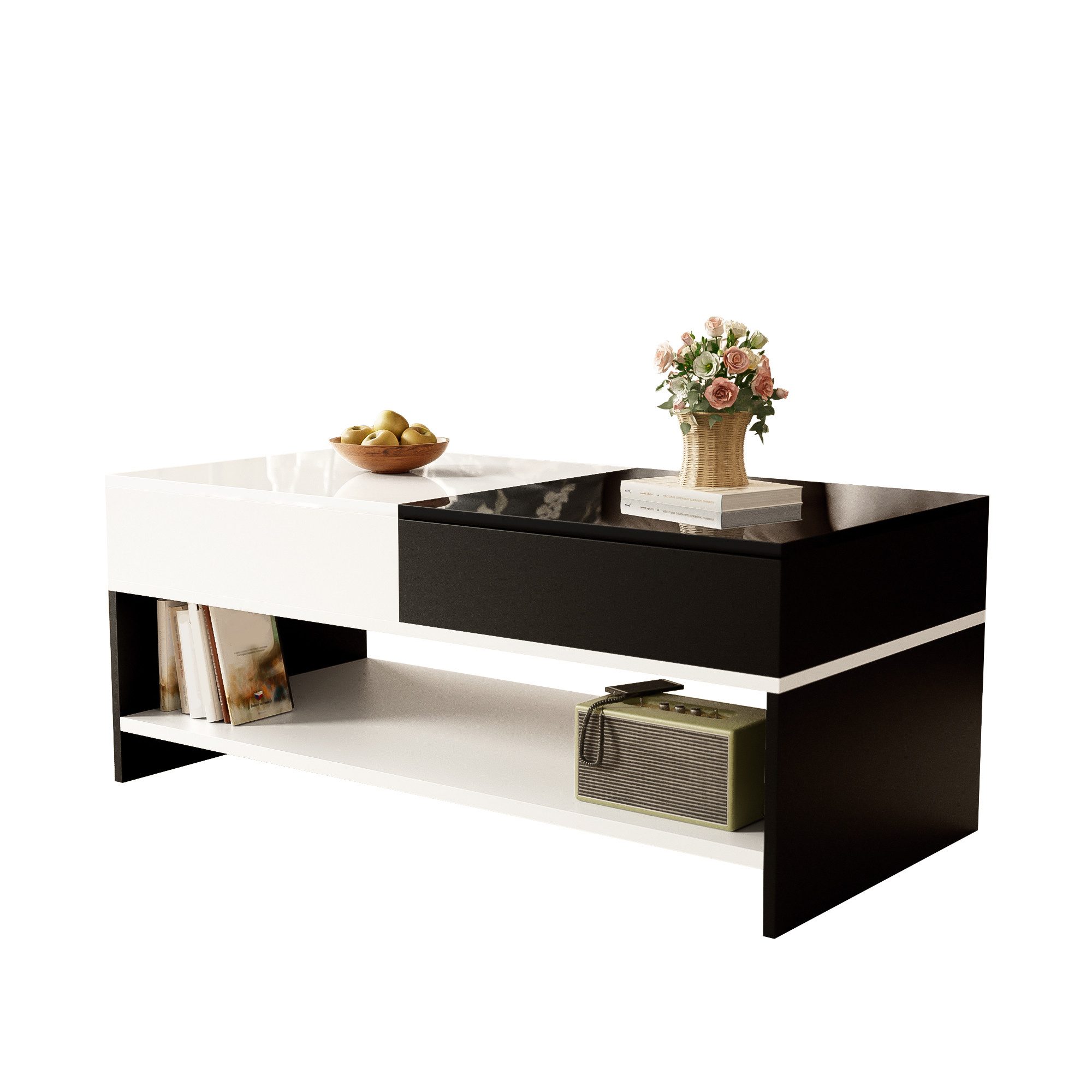 Merax Couchtisch (100 L x 48 günstig online kaufen