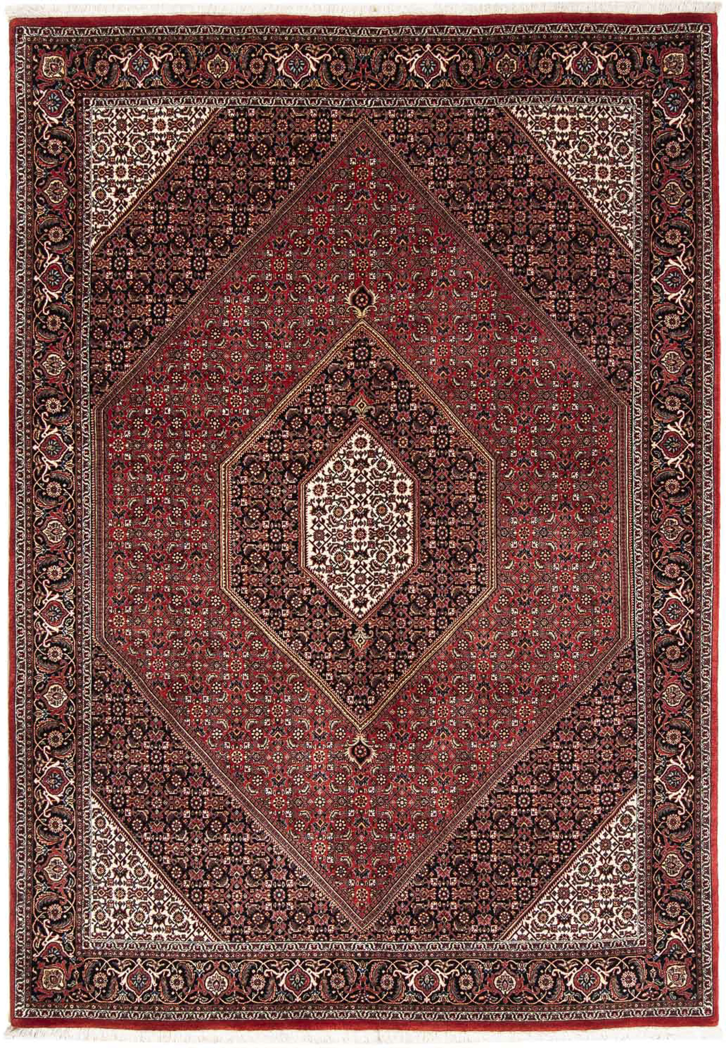 morgenland Orientteppich »Perser - Bidjar - 240 x 171 cm - dunkelrot«, rech günstig online kaufen