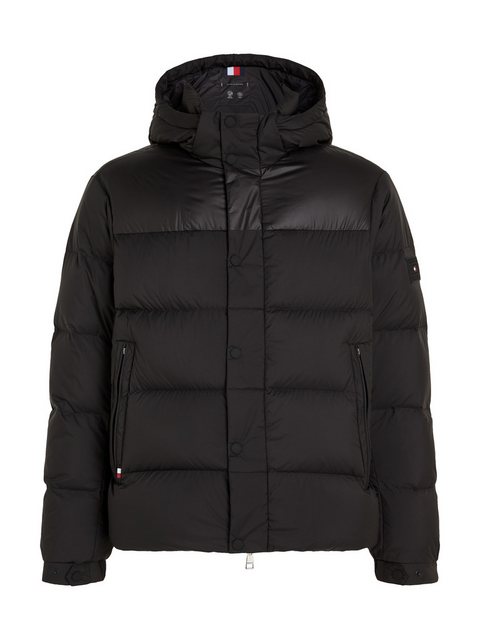 Tommy Hilfiger Steppjacke "MIX DOWN HOODED PUFFER JACKET", mit Kapuze, mit günstig online kaufen