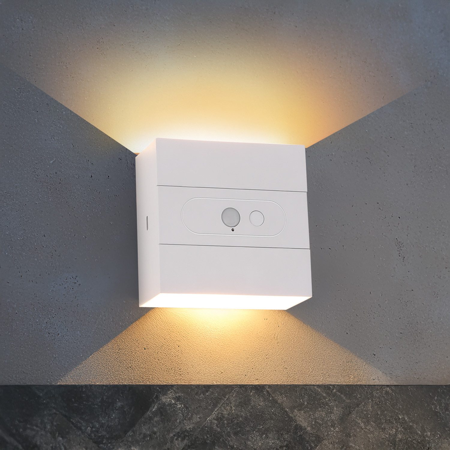 oyajia LED Wandleuchte 2 Stück Kabellose günstig online kaufen