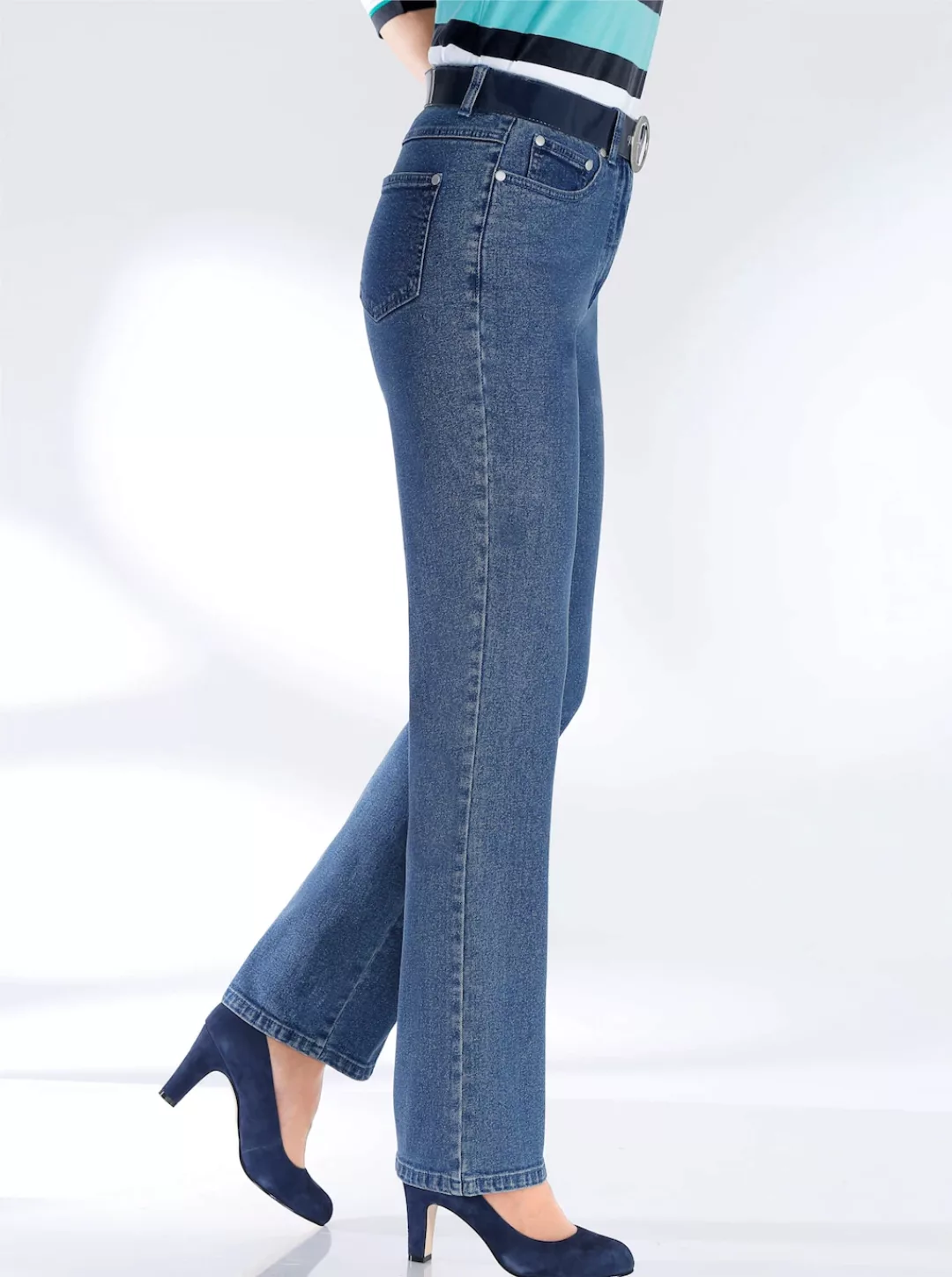 Casual Looks 5-Pocket-Jeans, (1 tlg.) günstig online kaufen