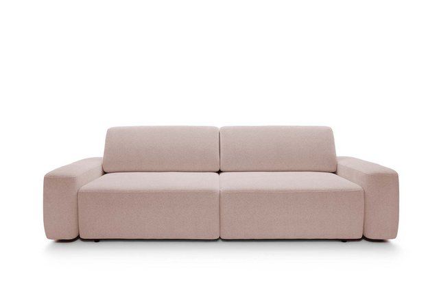 Goldstoff Sofa Sofa Boucle MILA, Couch mit schlaffunktion und bettkasten günstig online kaufen