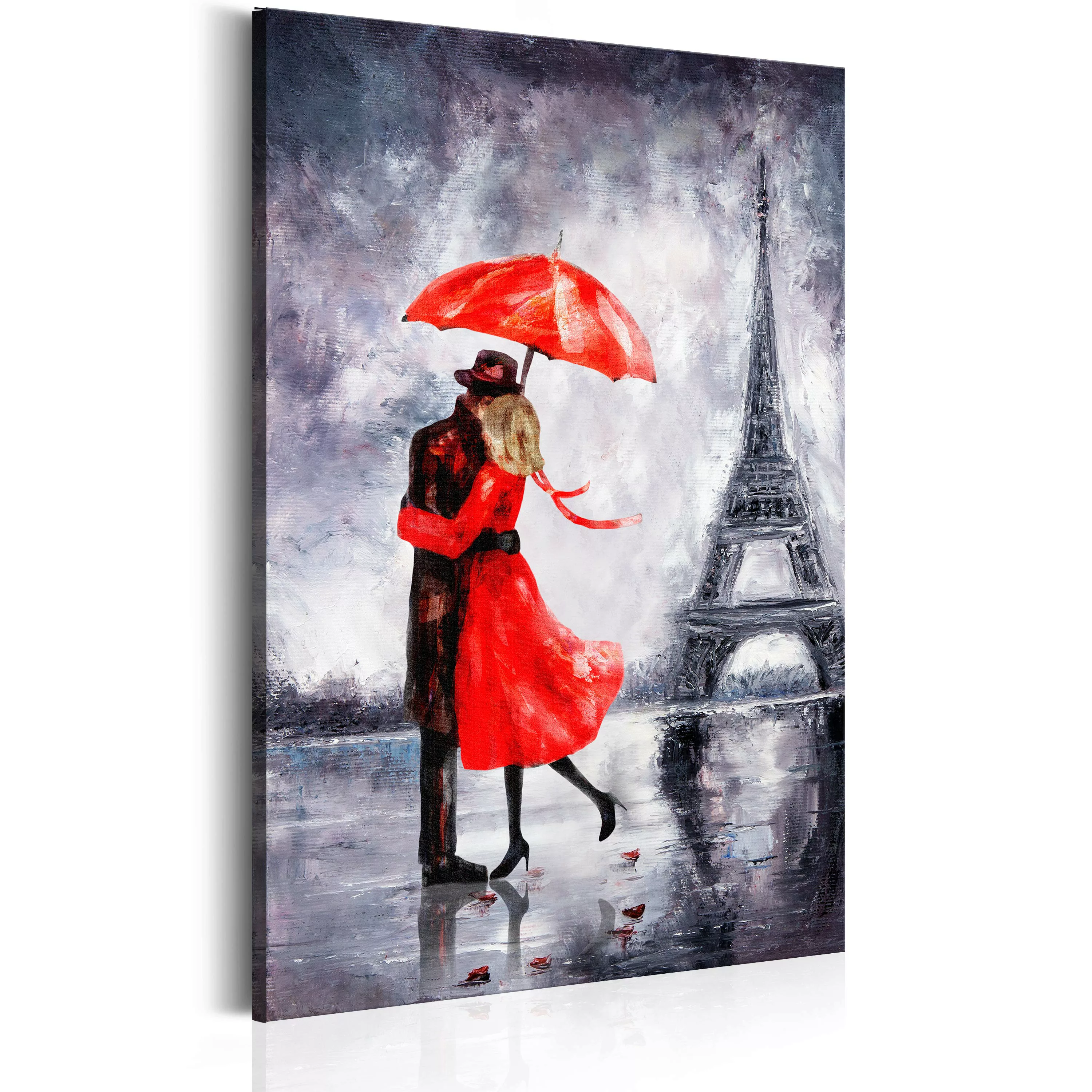Wandbild - Love In Paris günstig online kaufen