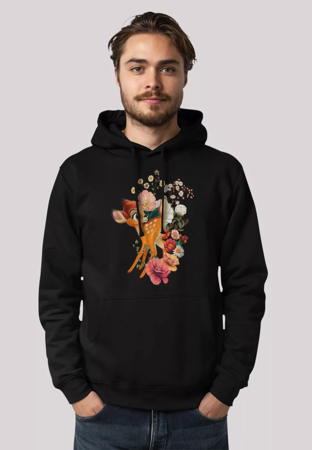 F4NT4STIC Kapuzenpullover "Disney Bambi Meadow Blumen", Premium Qualität günstig online kaufen