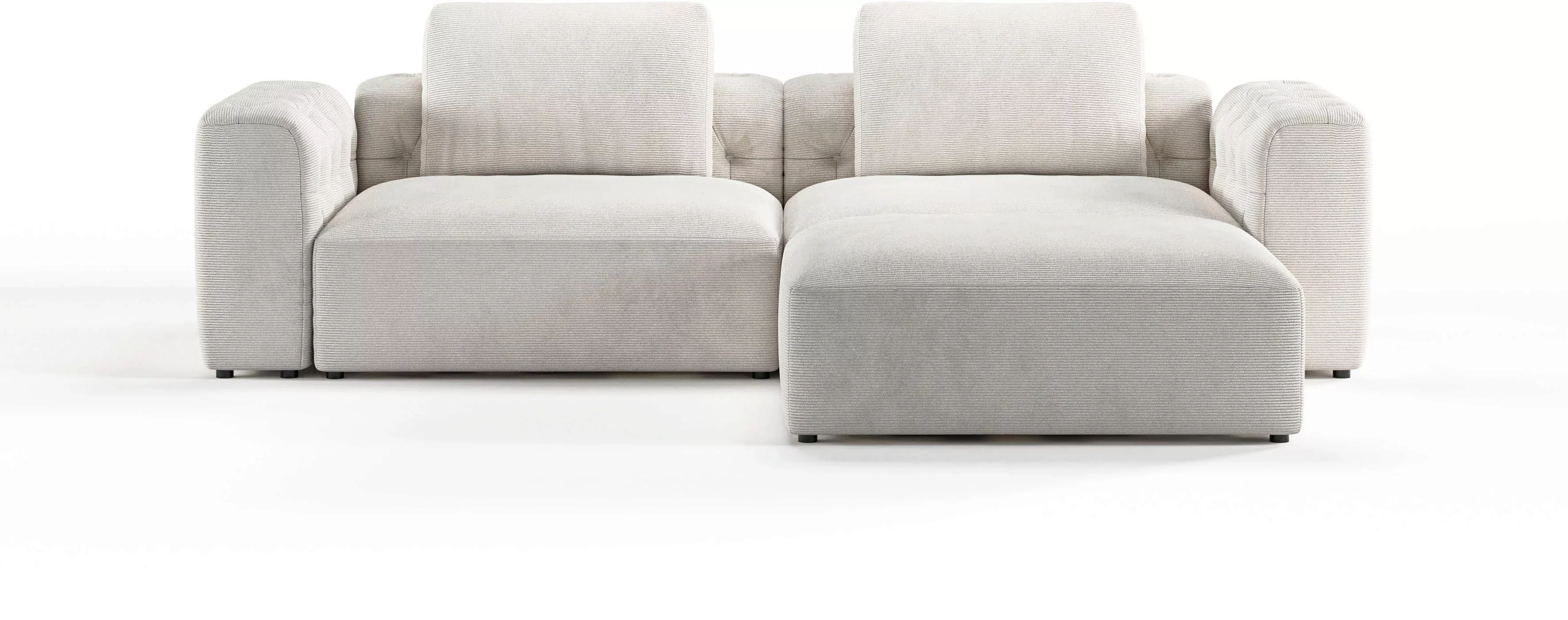 RAUM.ID Ecksofa »Cushid L-Form«, Modulset, bestehend aus 3 Teilen günstig online kaufen