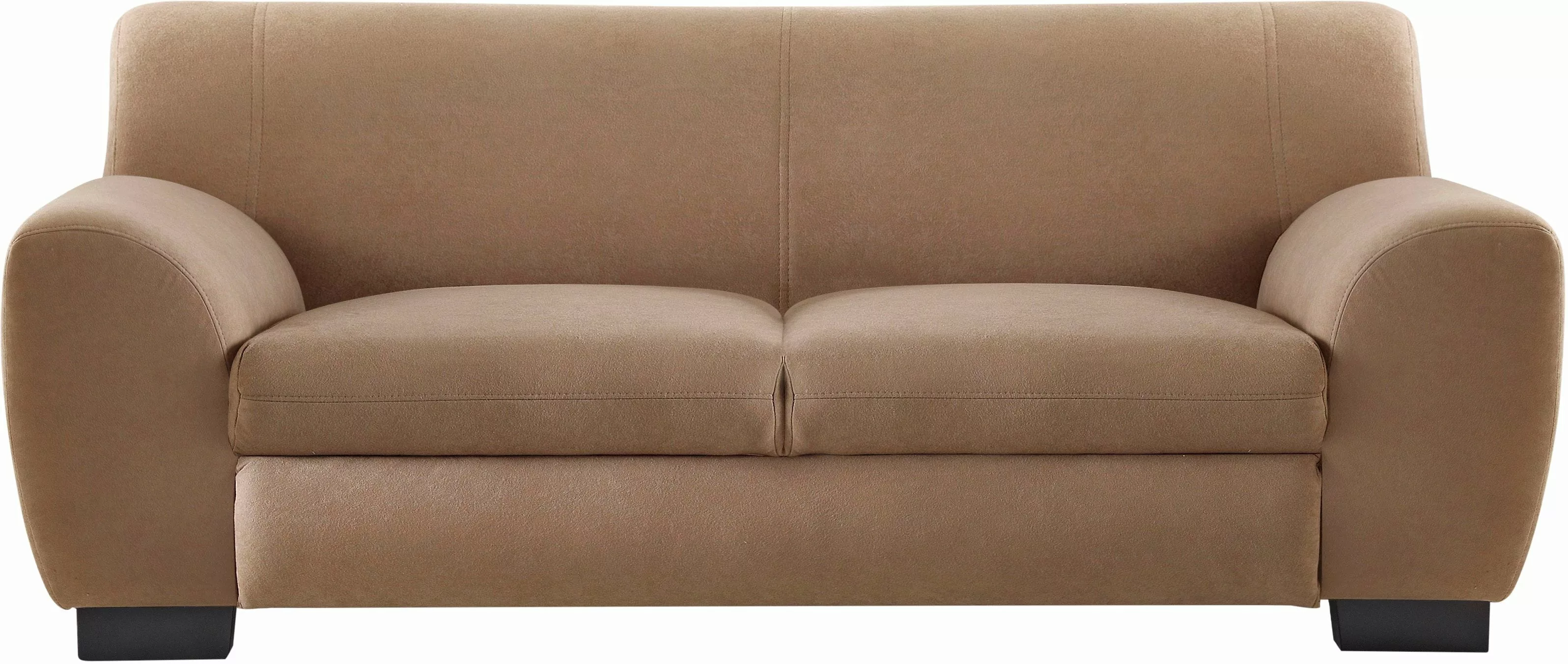 Home affaire Sofa "Nika L-Form", als 2-oder 3-Sitzer, in Microfaser PRIMABE günstig online kaufen