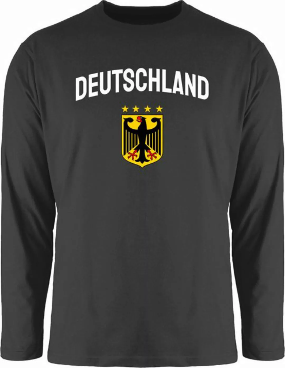 Shirtracer Rundhalsshirt Deutschland Wappen mit Bundesadler, Germany, Deuts günstig online kaufen