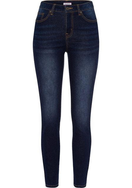 KangaROOS Slim-fit-Jeans CROPPED HIGH WAIST SLIM FIT schmale Passform, Röhr günstig online kaufen