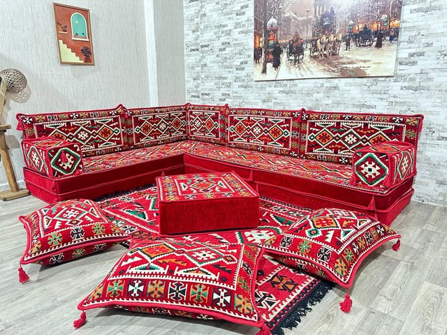 CaddeBuy Sofa Orientalisches Sitzecke Set, Arabische Ecke Majlis, Sitzkisse günstig online kaufen