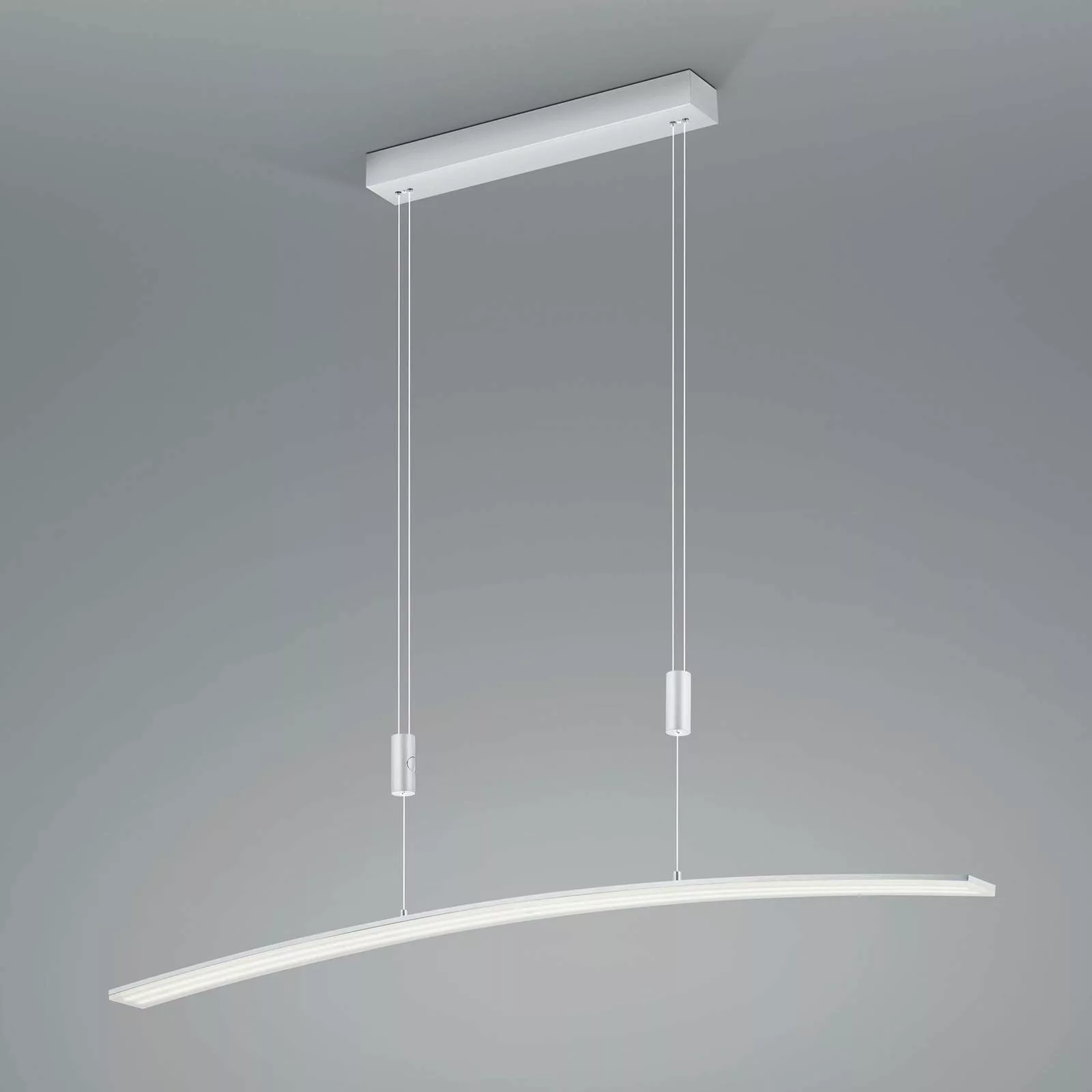 LED-Hängeleuchte Dual mit Fernbedienung CCT alu günstig online kaufen