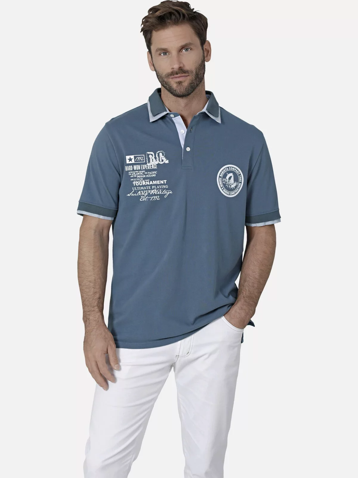 Babista Poloshirt "Poloshirt BELLAVENTTI", mit Doppelkragen günstig online kaufen