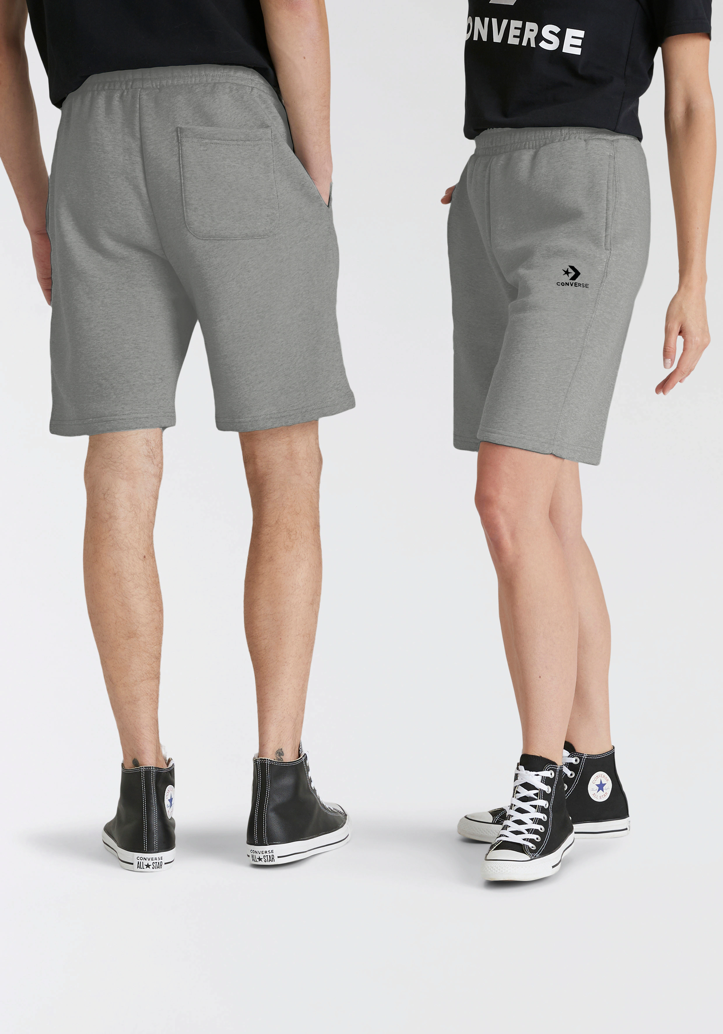 Converse Sweatshorts "EMBROIDERED STAR CHEVRON STANDARD-FIT FLEECE SHORT", günstig online kaufen