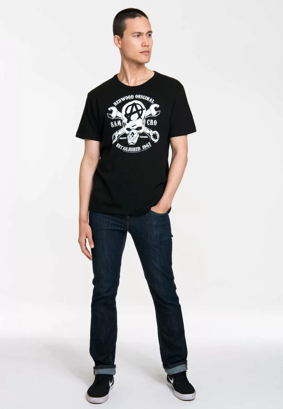 LOGOSHIRT T-Shirt "Sons of Anarchy SAMCRO", mit Sons of Anarchy-Print günstig online kaufen