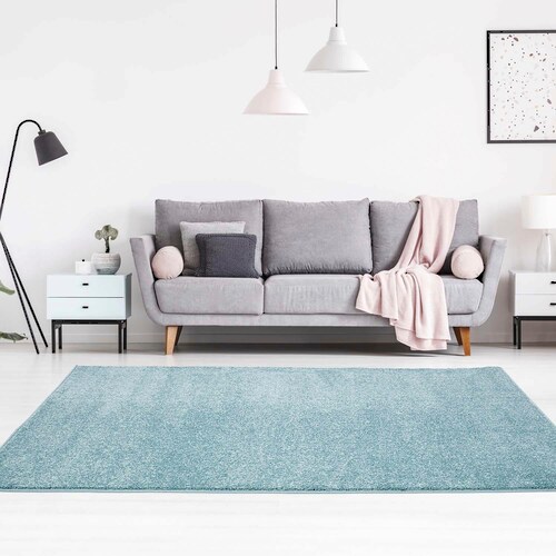 Carpet City Teppich »Moda Soft 2081«, rechteckig, 11 mm Höhe, Kurzflor, Uni günstig online kaufen