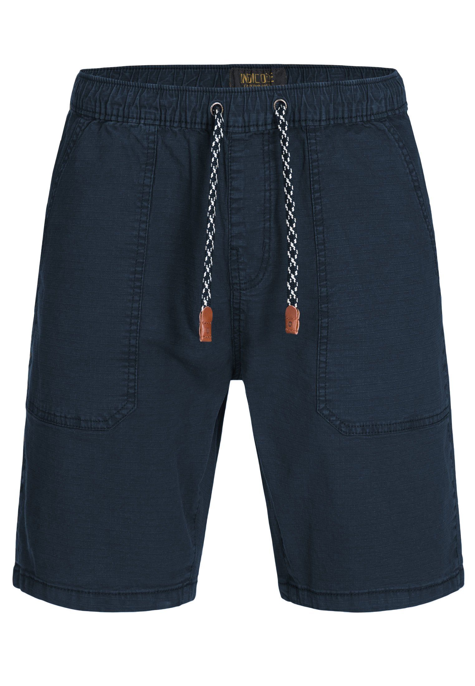 Indicode Chinoshorts Stoufville aus elastischer Baumwoll-Qualität, günstig online kaufen