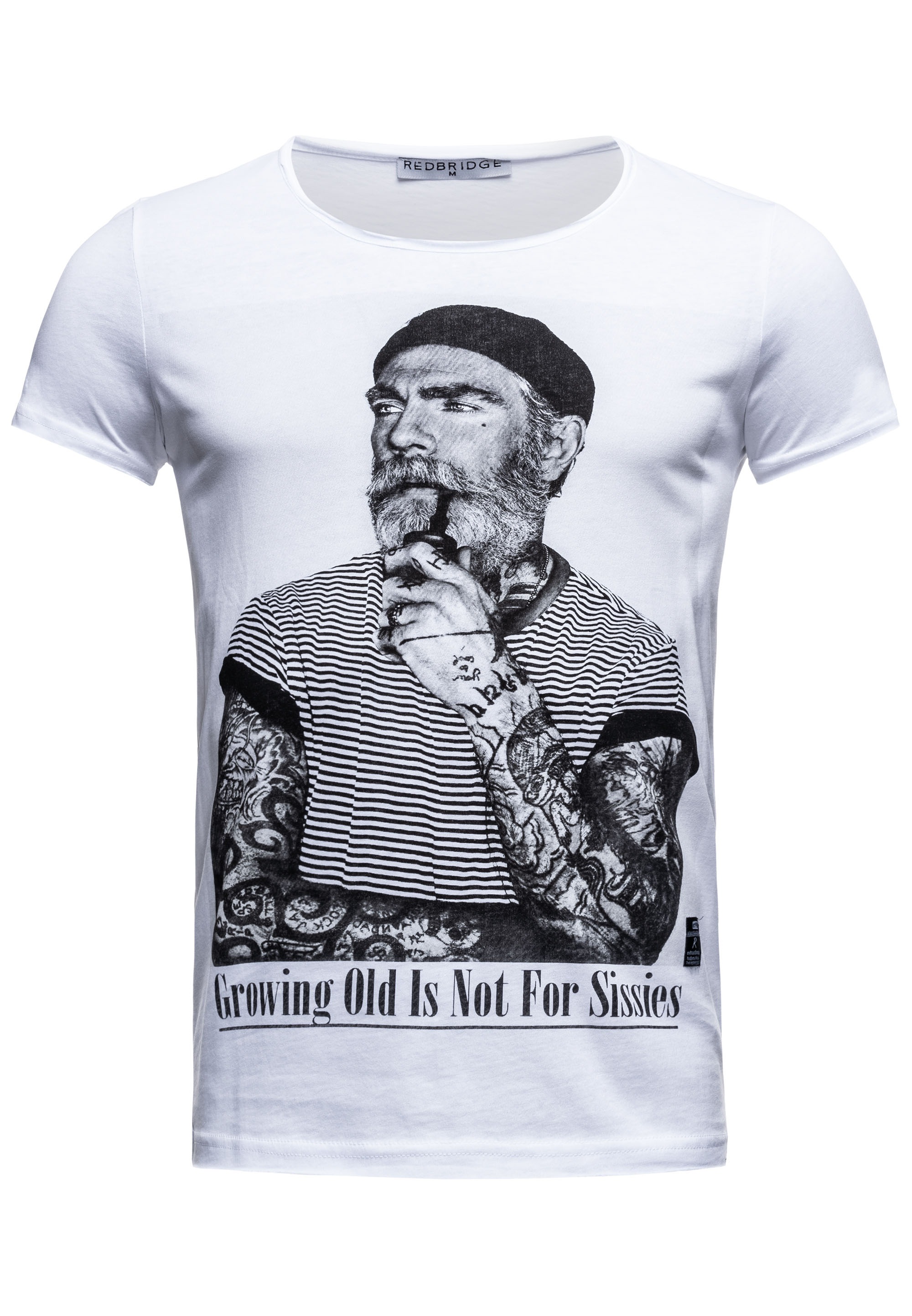 RedBridge T-Shirt "Manhattan Uncle Pipe", mit coolem Print günstig online kaufen