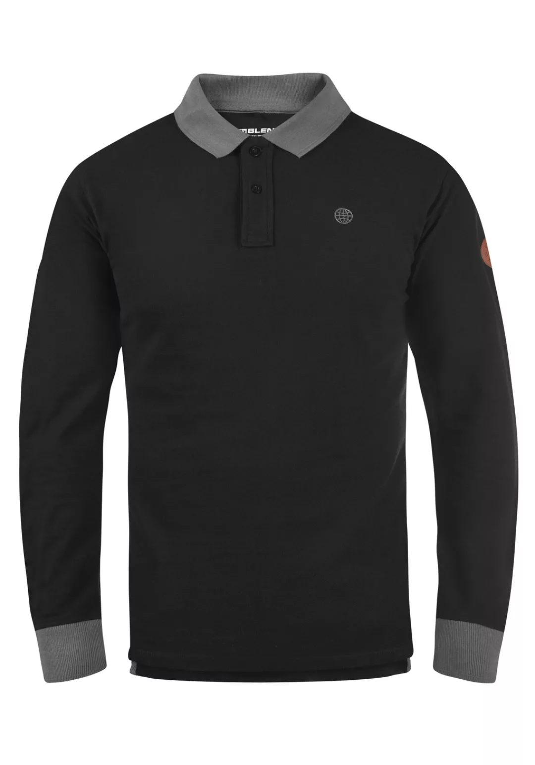 Blend Langarm-Poloshirt "BLEND BLRALLE" günstig online kaufen