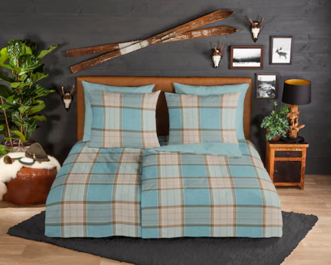 good morning Kinderbettwäsche »Jani«, Biber, 135x200, Warm, Weich, Wende, R günstig online kaufen