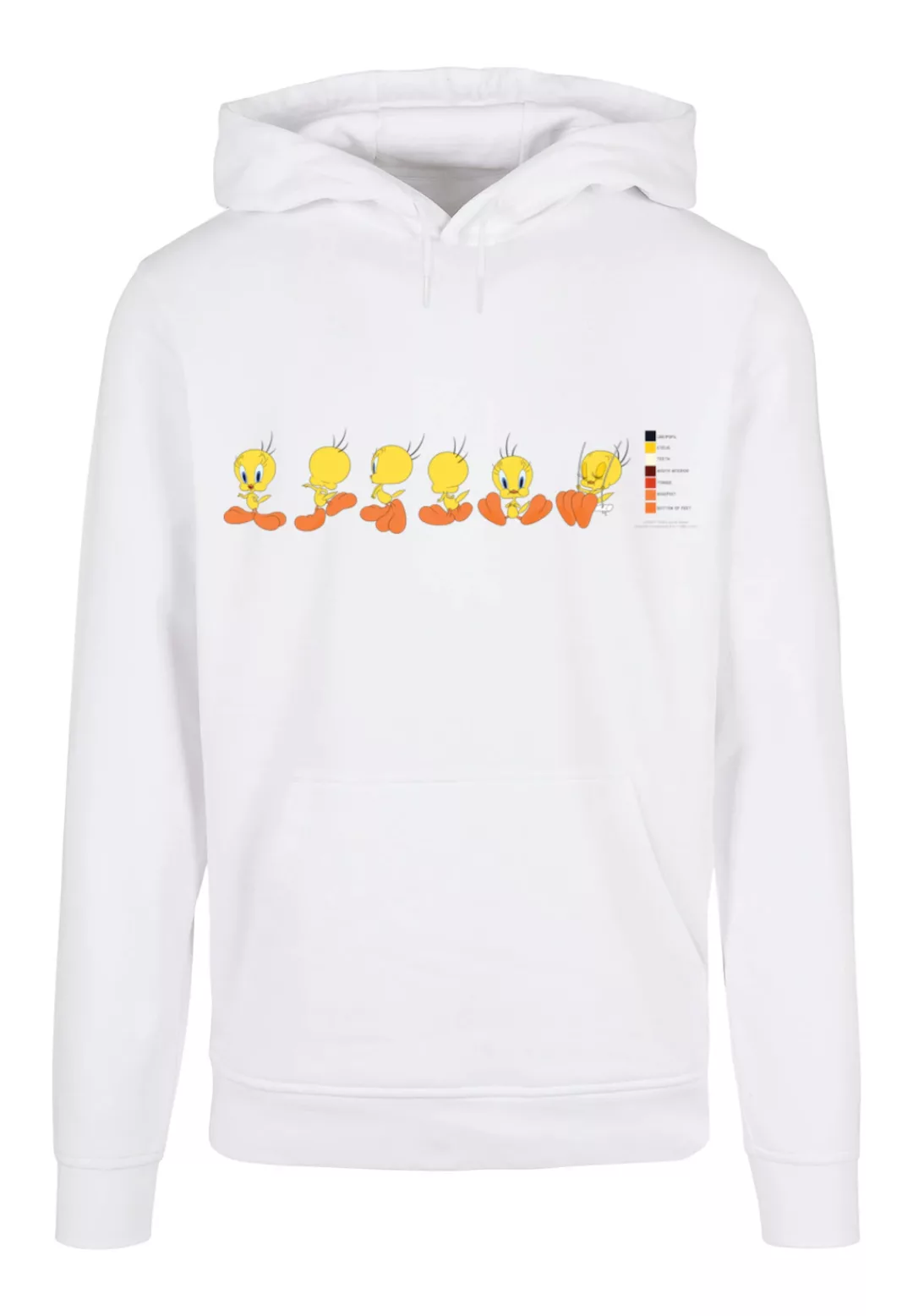 F4NT4STIC Kapuzenpullover "Looney Tunes Tweety Pie Colour Code", Print günstig online kaufen