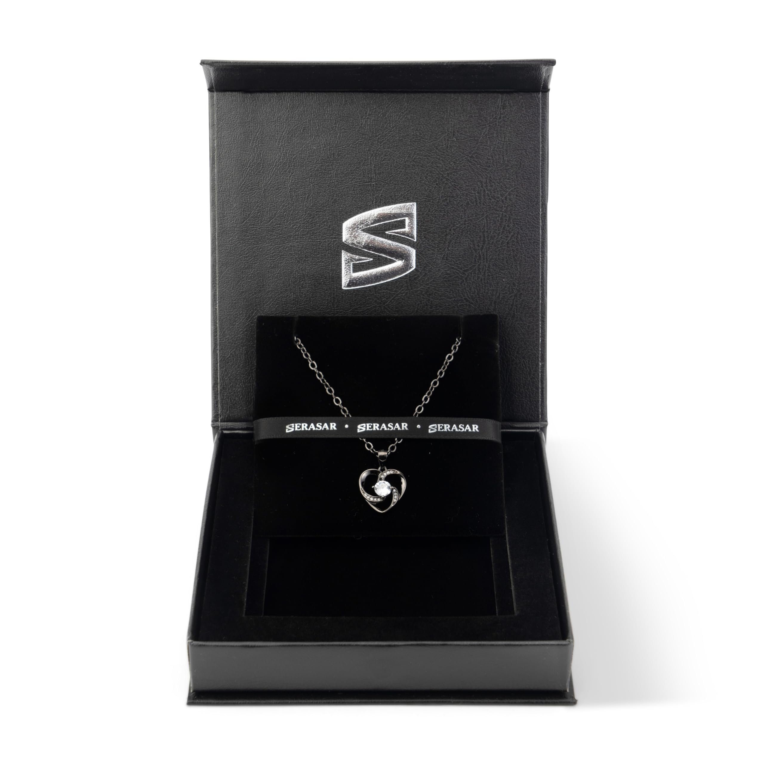 SERASAR Herzkette Halskette Damen 925 Silber, günstig online kaufen