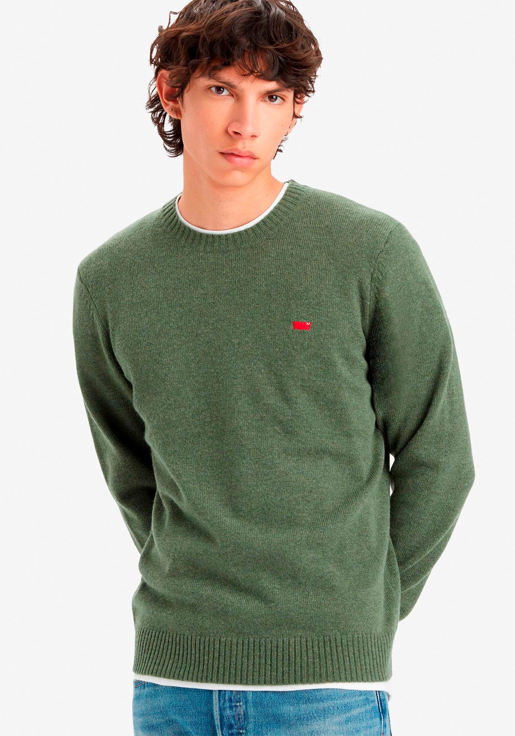 Levis Wollpullover "ORIGINAL HM SWEATER", in klassischer Rundhalsform günstig online kaufen