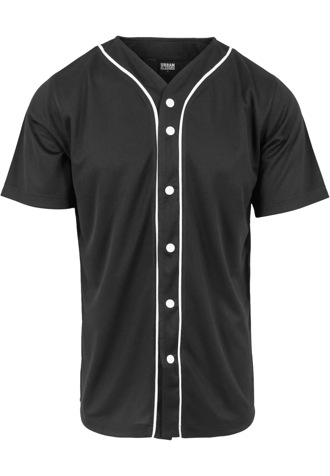 URBAN CLASSICS T-Shirt "Urban Classics Herren Long Open Edge Front Zip Tee" günstig online kaufen