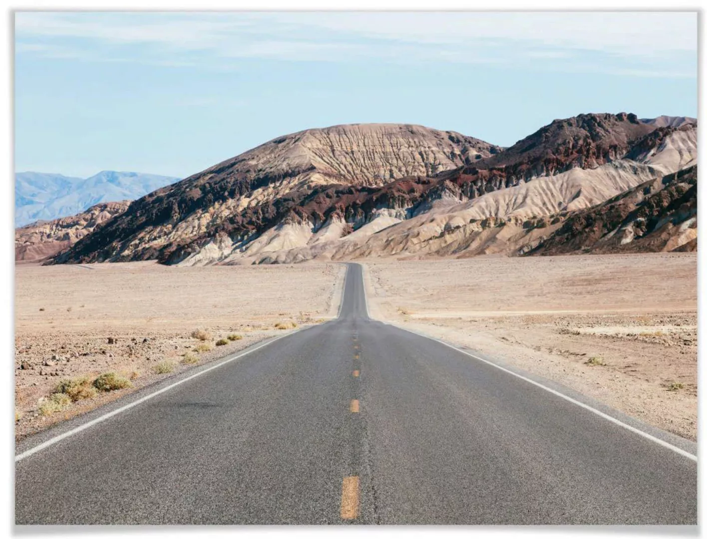 Wall-Art Poster "Death Valley", Wüste, (1 St.), Poster ohne Bilderrahmen günstig online kaufen
