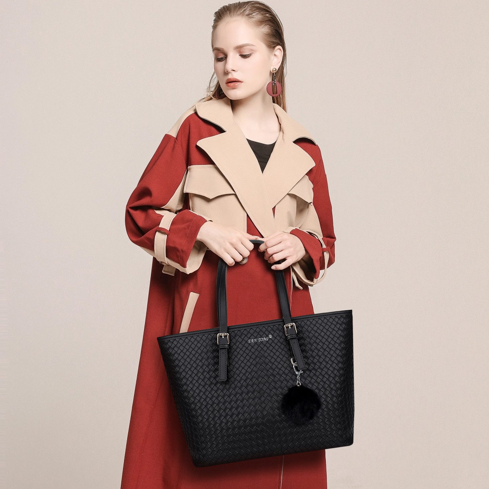 TAN.TOMI Businesstasche Damen Shopper Handtasche mit günstig online kaufen