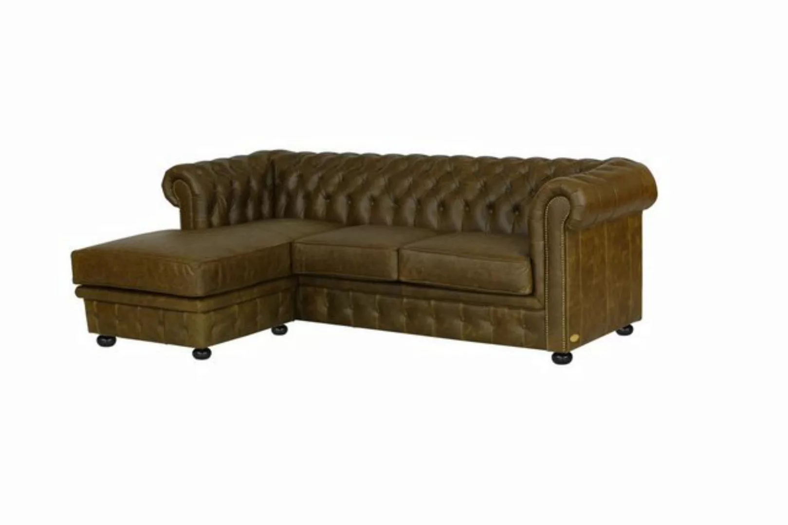 Salottini Chesterfield-Sofa SOFORT lieferbar Chesterfield Ecksofa Springfie günstig online kaufen