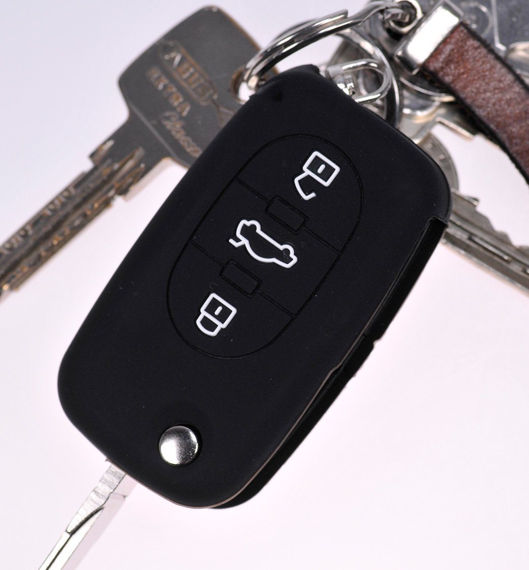 mt-key Schlüsseltasche Autoschlüssel Softcase Silikon Schutzhülle günstig online kaufen