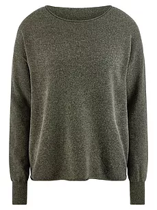 Pullover U-Boot-Ausschnitt include grün günstig online kaufen
