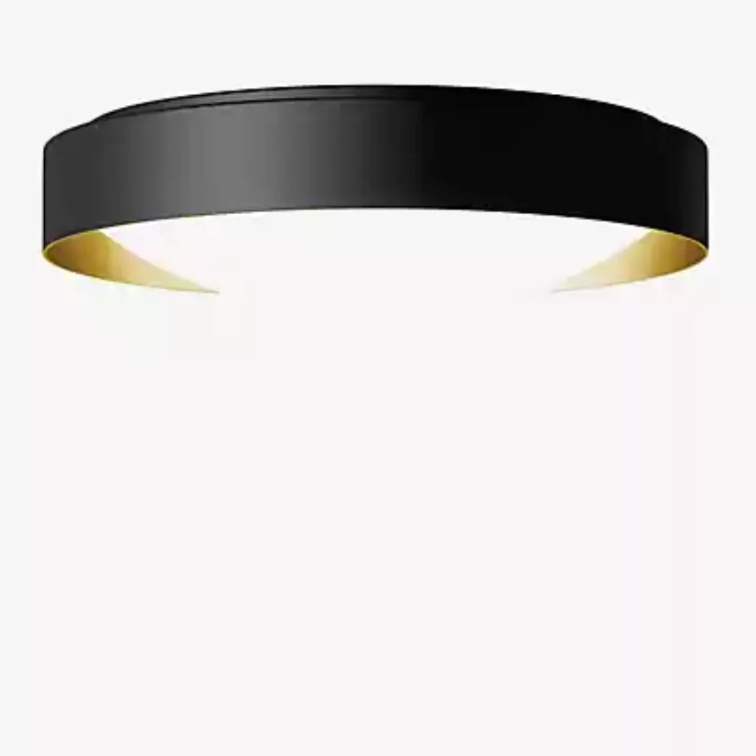 BEGA Studio Line Deckenlampe Ø36cm schwarz/messing günstig online kaufen