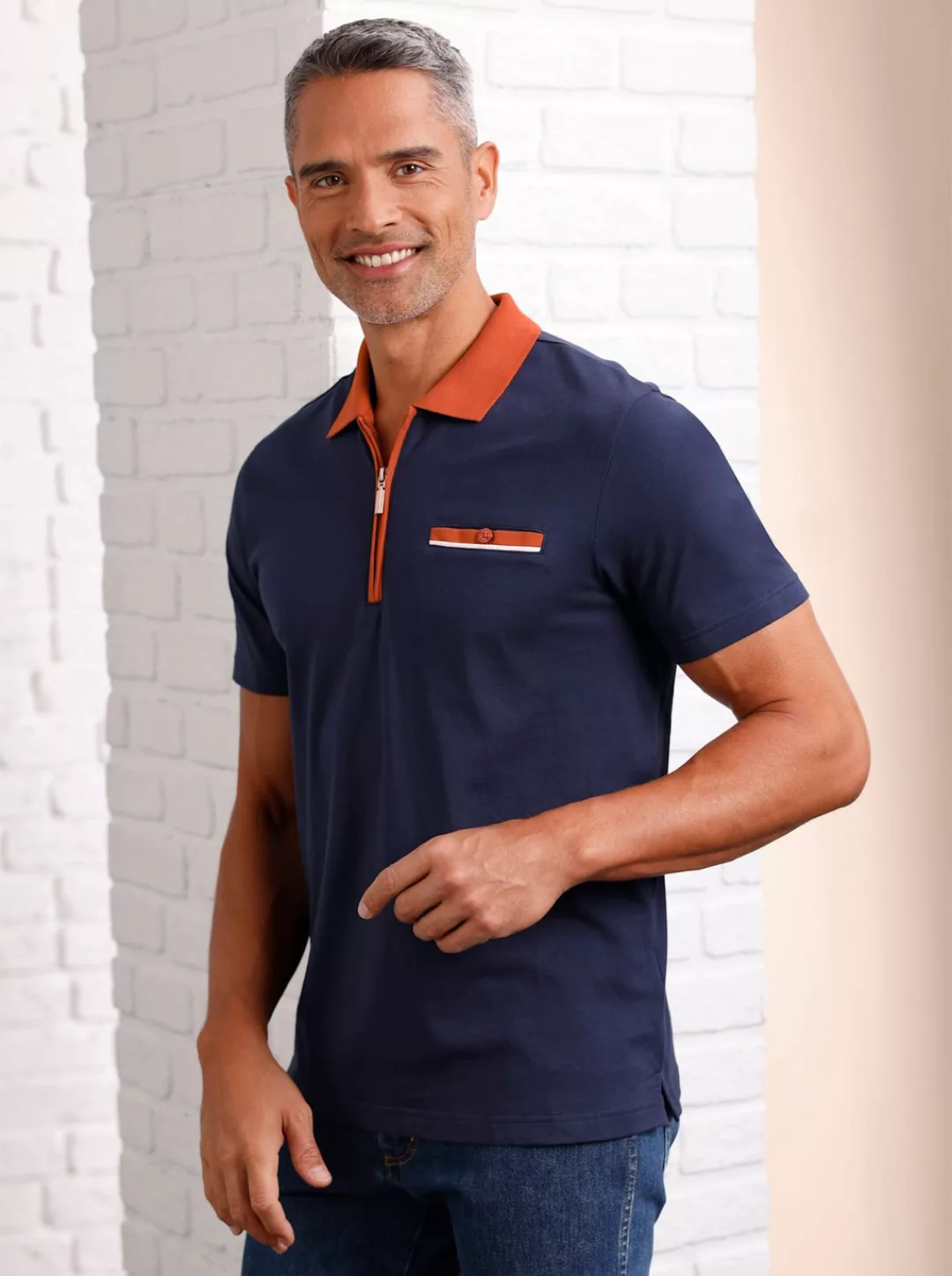 Classic Poloshirt "Kurzarm-Poloshirt" günstig online kaufen