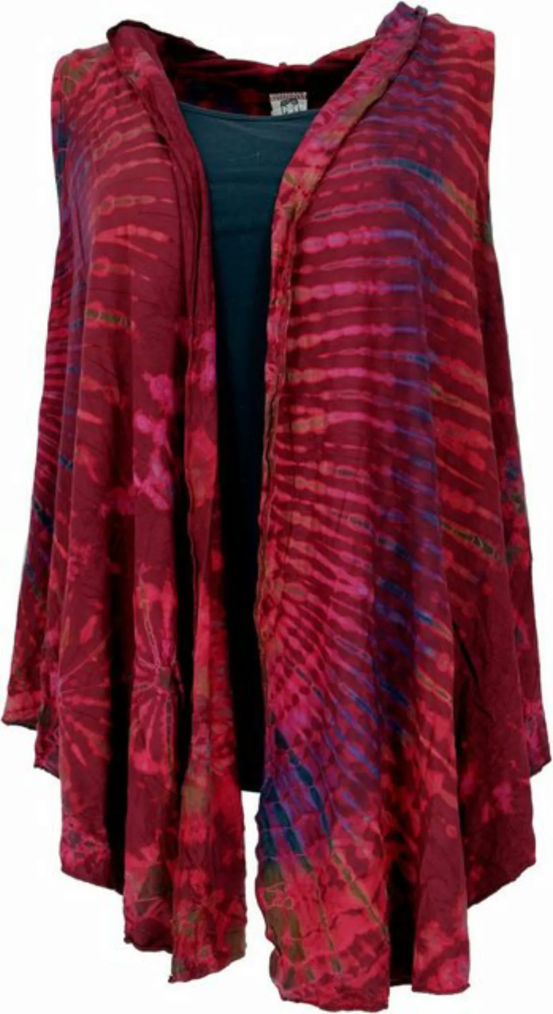 Guru-Shop Longbluse Unikat Batiktunika, Boho Cardigan Tunika, Boho.. altern günstig online kaufen