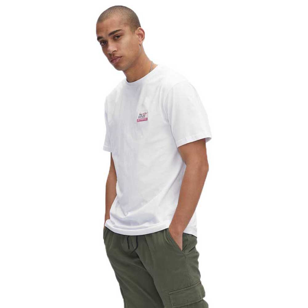 Hydroponic Pink Circles Kurzärmeliges T-shirt L White günstig online kaufen