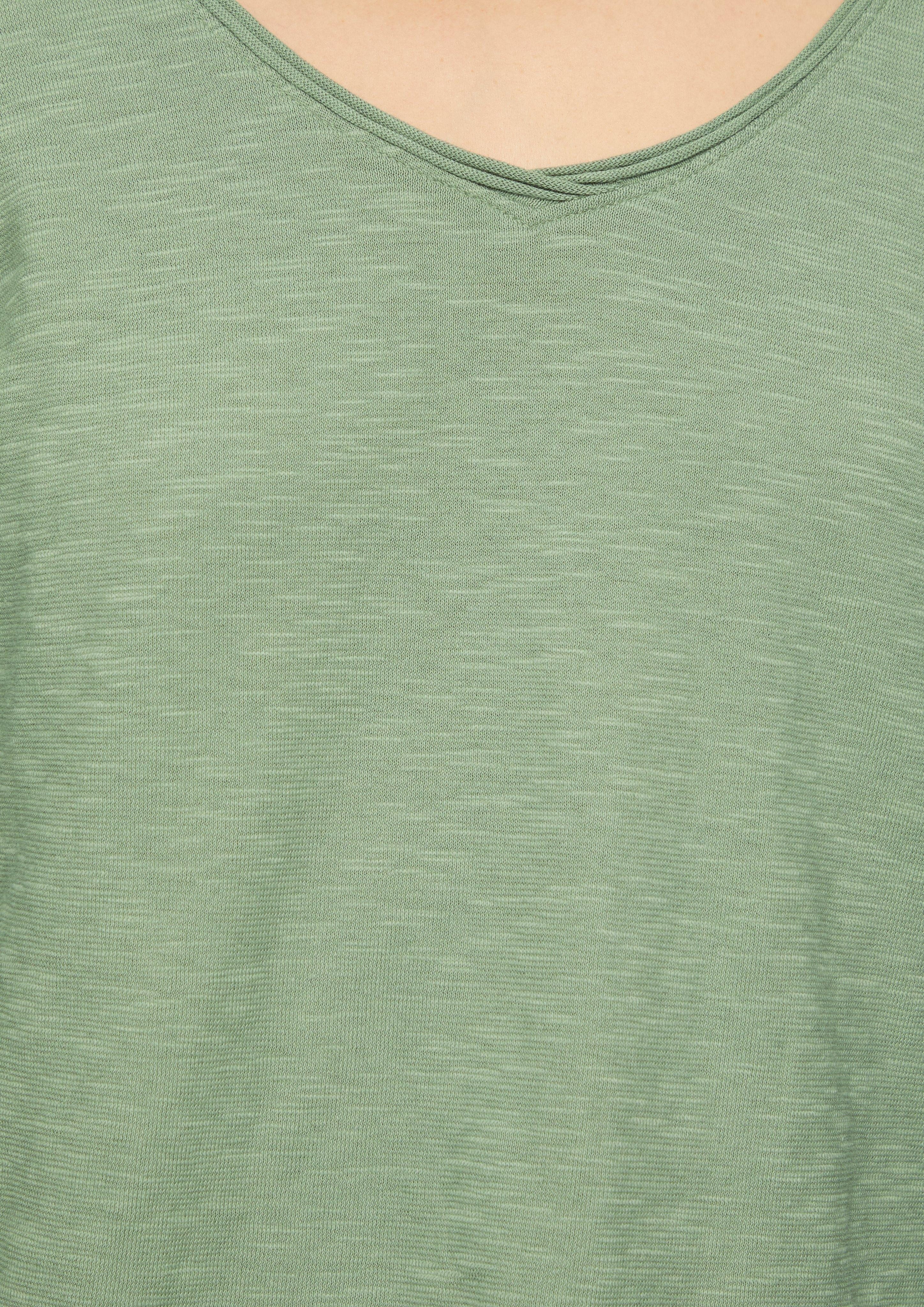 s.Oliver Langarmshirt Langarmshirt aus Slub Yarn günstig online kaufen