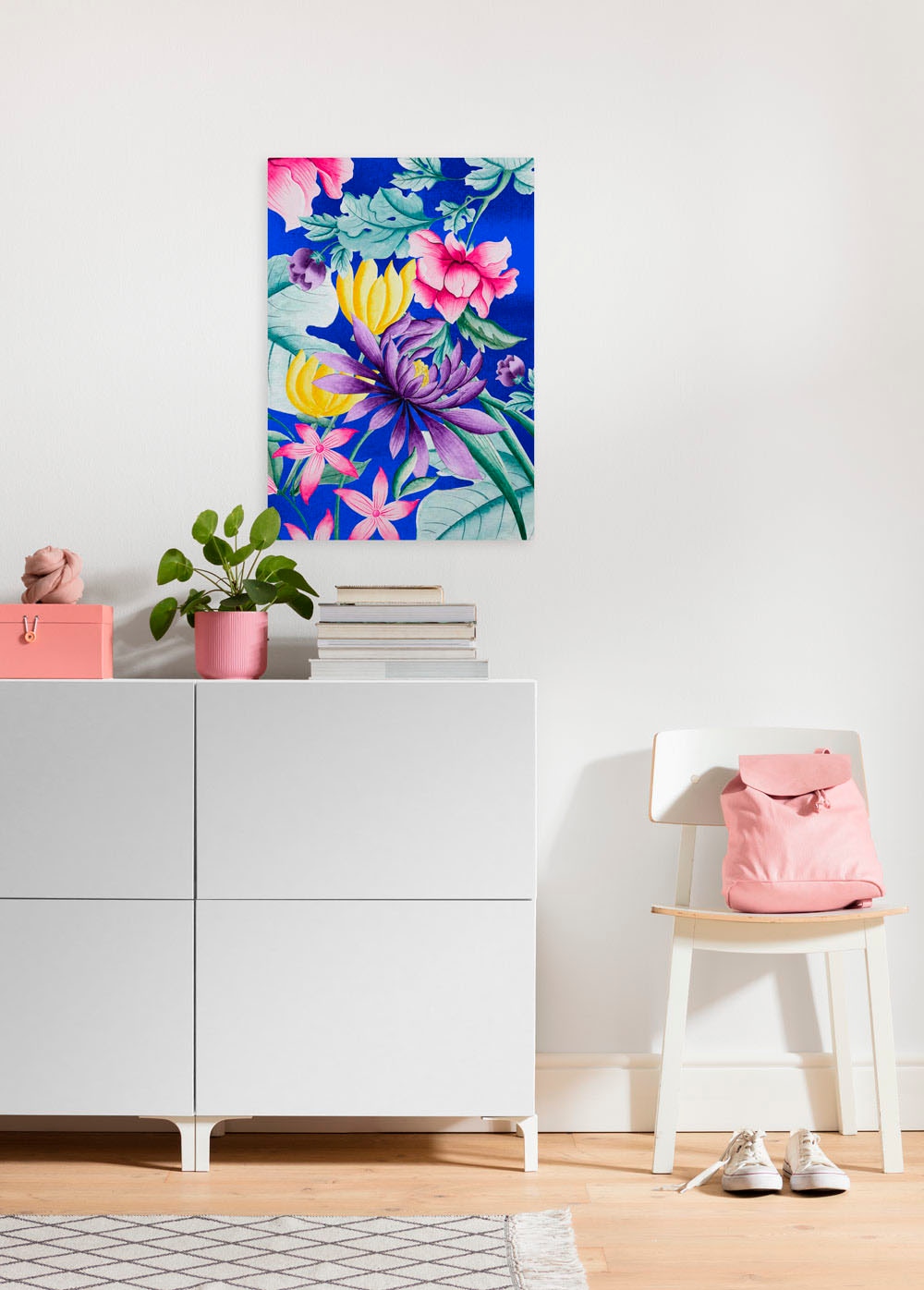 Komar Leinwandbild "Flower Kiss - Größe 40 x 60 cm", Natur, (1 St.), Keilra günstig online kaufen