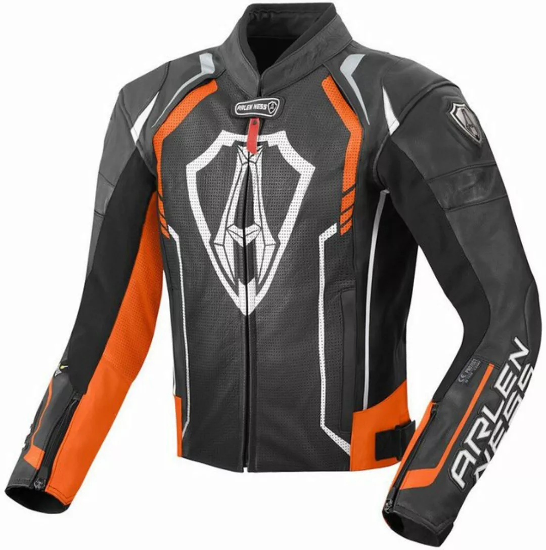 Arlen Ness Motorradjacke Track Motorrad Lederjacke günstig online kaufen