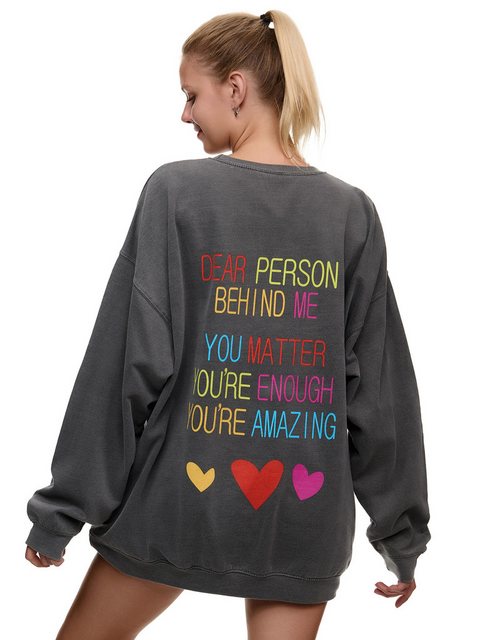 Worldclassca Sweatshirt Worldclassca Oversized Sweatshirt YOU MATTER Print günstig online kaufen