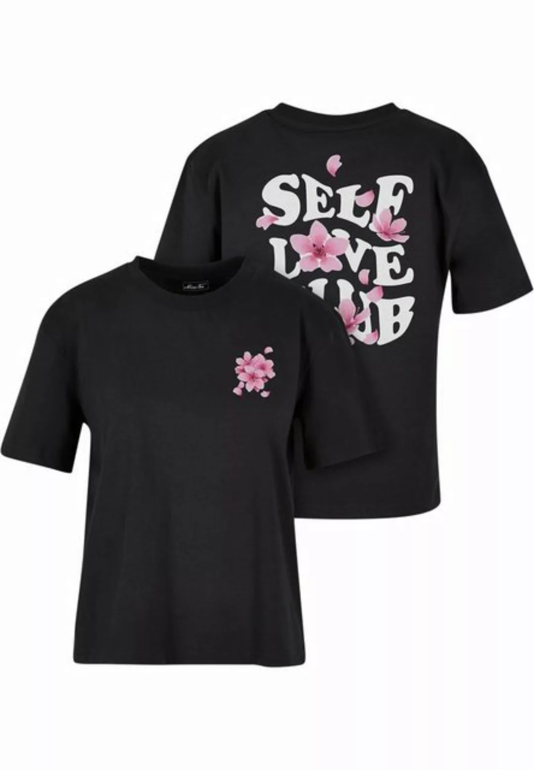 MisterTee Kurzarmshirt Damen Self Love Club Tee (1-tlg) günstig online kaufen