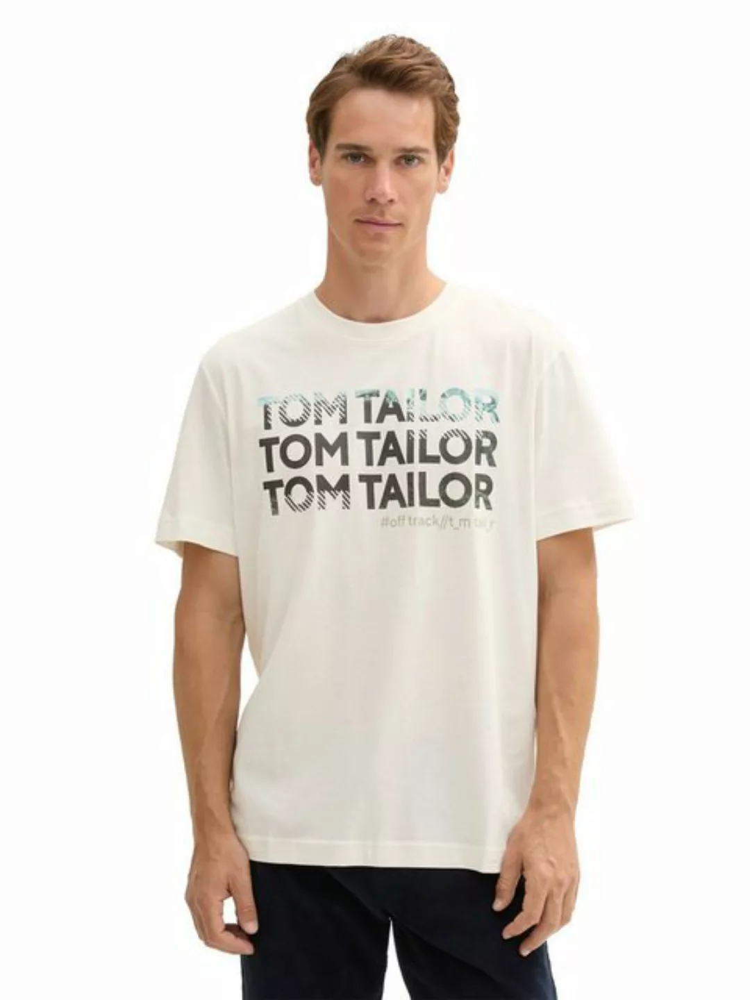 TOM TAILOR Print-Shirt, mit Frontprint günstig online kaufen